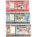 P 54S,55S & 56S Cape Verde - 100,200 & 500 Escudos Year 1977 (3 Notes)
